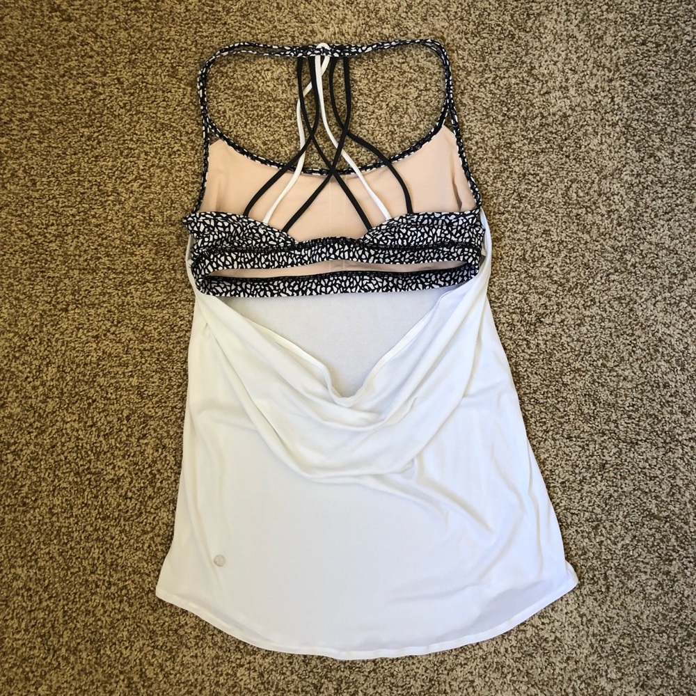 Lululemon White Tank